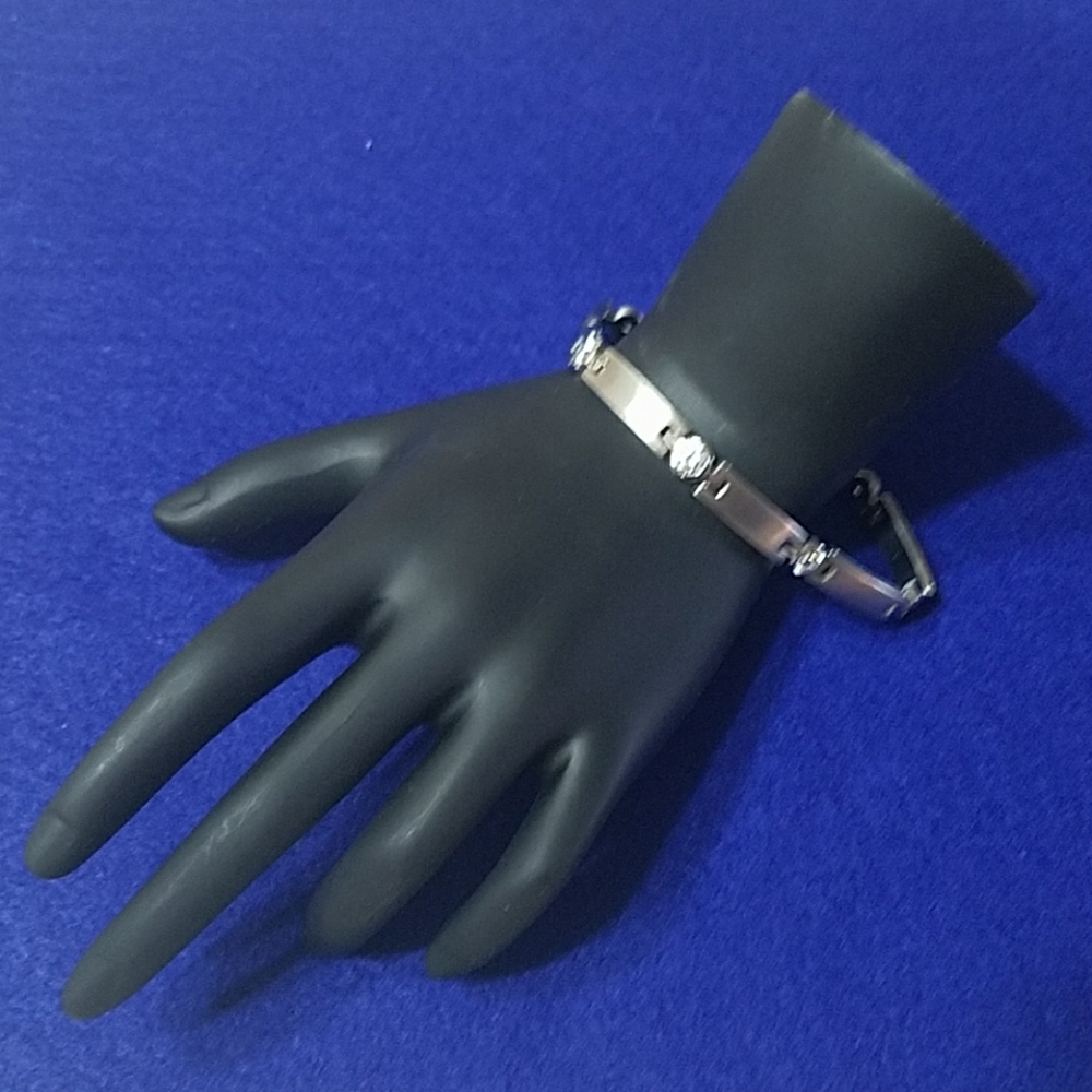 Spiedel Silver CZ Bracelet